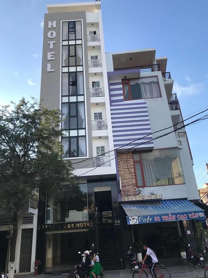 Отель Khach San Tram Anh Куинён Экстерьер фото